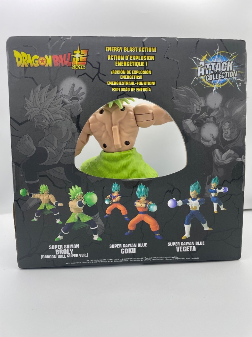 Dragon Ball super Saiyan Broly action figure Attack Collection - Picture 6 of 11